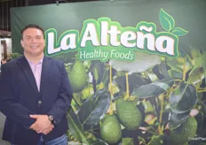 Juan Carlos Westfall, de La Altena, productores mexicanos de aguacate.